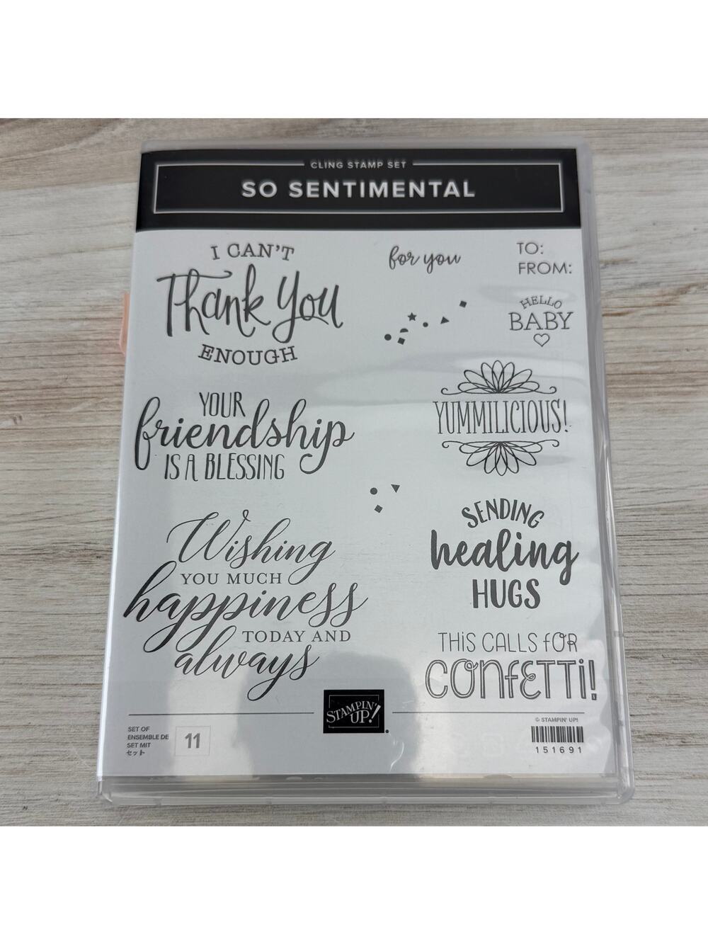 Stampin' Up! - So Sentimental